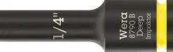 Wera 05005564001 8790 B Impaktor Deep Lange Krachtdop - 1/4" - zeskant - 63mm