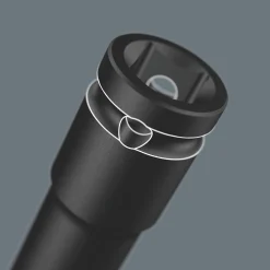 Wera 05005570001 8790 B Impaktor Deep Lange Krachtdop - 5/8" - zeskant - 63mm