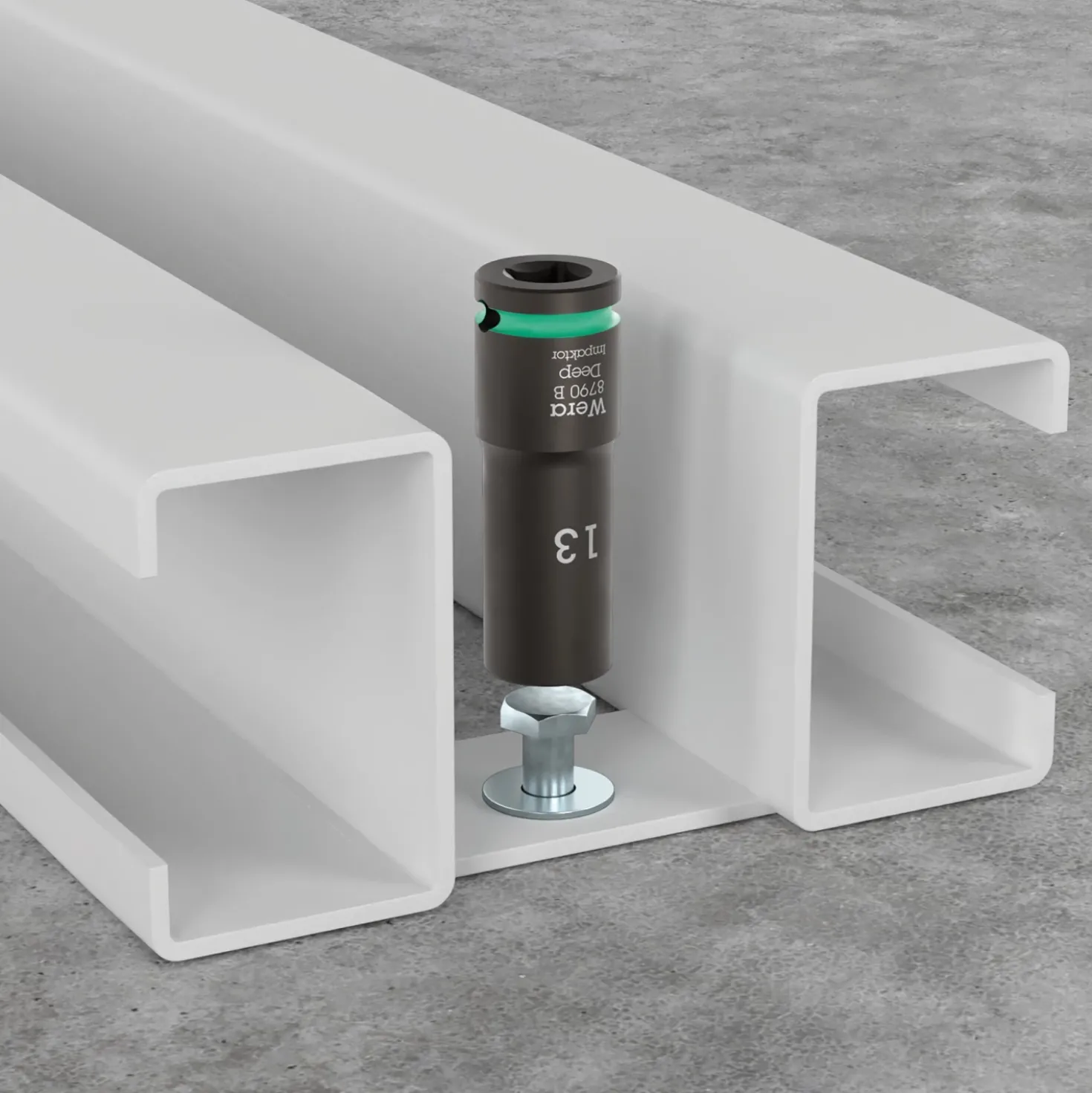 Wera 05005570001 8790 B Impaktor Deep Lange Krachtdop - 5/8" - zeskant - 63mm