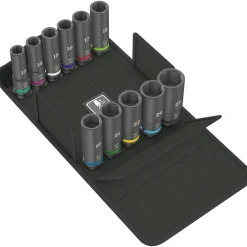 Wera 05004841001 8790 C Impaktor Deep Set 1 11-delige Dopsleutelset - 1/2"