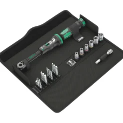 Wera 05130110001 Click-Torque A 6 Set 1 20-delige Klikdraaimomentsleutel set in etui - 2,5-25 Nm