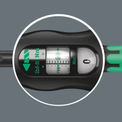 Wera 05075625001 Click-Torque C 2 Push R/L Draaimomentsleutel - 20-100 Nm - doorsteekvierkant 1/2" - Rechts/Links