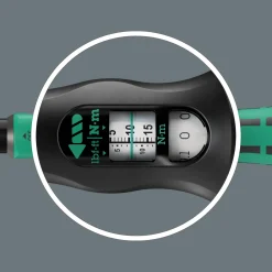Wera 05075693001 Click-Torque Lock A5 R/L Draaimomentsleutel met omschakelratel - 2,5-25 Nm - 1/4