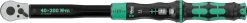 Wera 05075692001 Click-Torque Lock C 3 Draaimomentsleutel met omschakelbare ratel - 40-200 Nm - 1/2