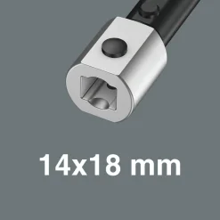 Wera 05075656001 Click-Torque X 6 Draaimomentsleutel - 80-400 Nm - 14x18 mm