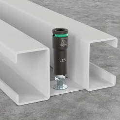 Wera 05005591001 9-delige 9661 B Impaktor Deep Imperial 1 Doppenset op magneetstrip - 3/8"
