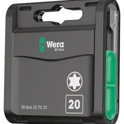 Wera 05057770001 20-delige Bit-Box 20 T20 - 25 mm