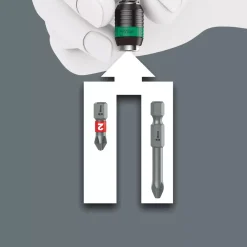 Wera 5057420001 12-delige Bit-Check BiTorsion Bitset in cassette