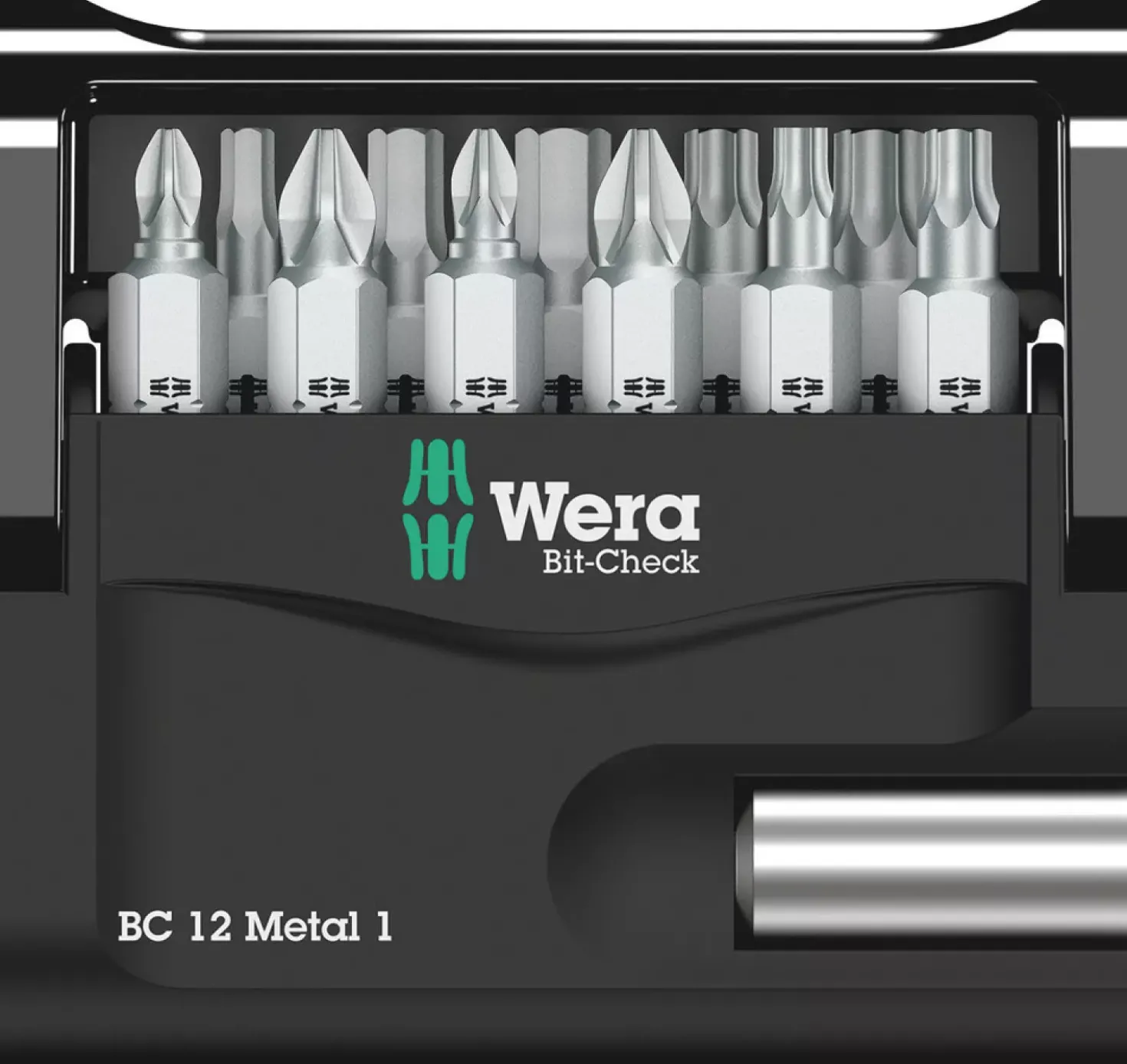 Wera 5057424001 12-delige Bit-Check 12 Metal 1 Bitset