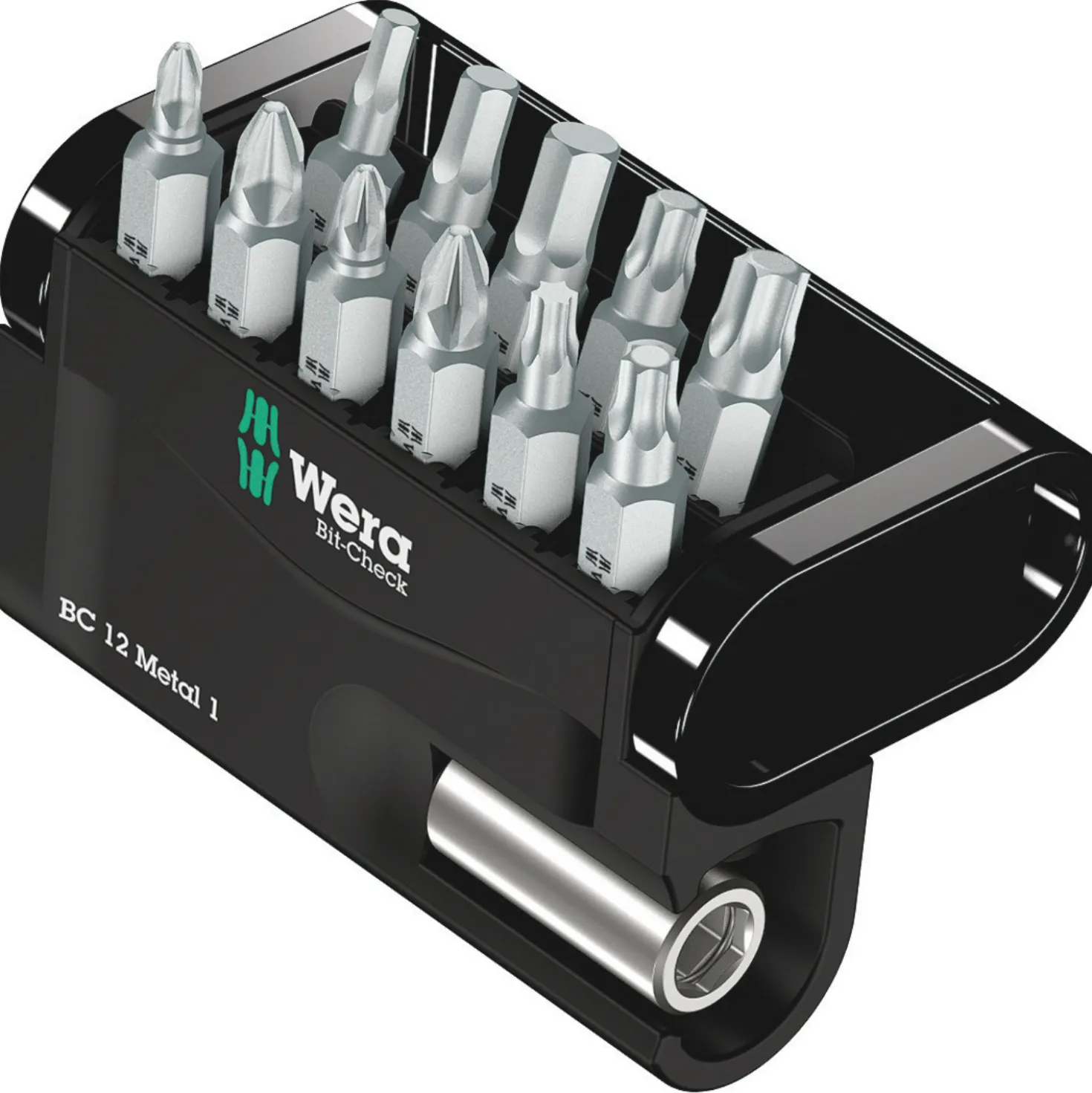 Wera 5057424001 12-delige Bit-Check 12 Metal 1 Bitset