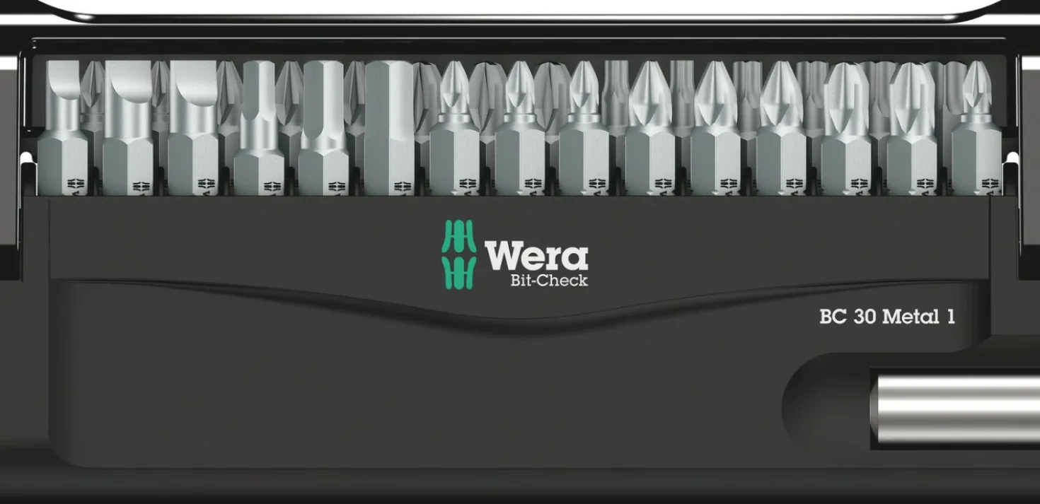 Wera 05057440001 30-delige Bit-Check 30 Metal 1 SB set