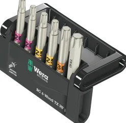 Wera 05056470001 6-delige Bit-Check 30 Wood TX HF 1