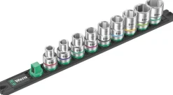 Wera 05005480001 9-delige Dop-magneetstrip C Imperial 1 Zyklop doppenset incl. houder - 1/2