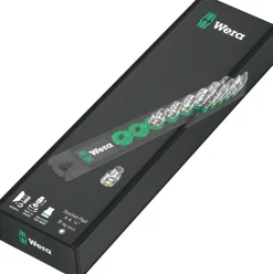 Wera 05005400001 9-delige Dop-magneetstrip A 4 Zyklop doppenset incl. houder - 1/4"