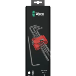 Wera 05073596001 950/9 9 Delige Hex-Plus Inbussleutelset - 1,5-10mm