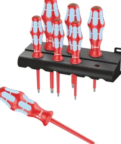 Wera 05022767001 7-delige 3167 i/7 TORX VDE Schroevendraaierset RVS in rack