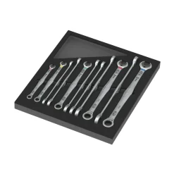 Wera 05150125001 12-delige 9735 6007 Joker Set 1 Steek-/ringratelsleutelset in foam inlay - 8-19 mm