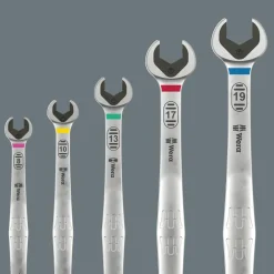 Wera 05020380001 5-delige 6007 Joker 5 set 1 Steek-ringratelsleutelset - 8-19mm