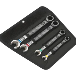 Wera 05073290001 4-delige Joker Steek-/ringratelsleutelset - 10-19mm