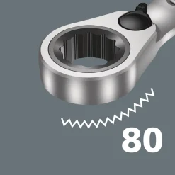 Wera 05020091001 11-delige 6001 Joker Switch 11 Set 1 Steek-ringratelsleutelset - 8-19mm