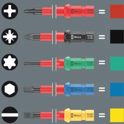 Wera 05006610001 17-delige Kraftform Kompakt VDE 17 extra slim 2 Tool Finder Wisselklingenset in etui - met ratelfunctie