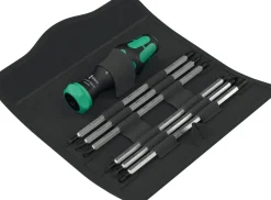 Wera 05051540001 7-delige Kraftform Kompakt Vario RA Schroevendraaierset in etui - met ratelfunctie