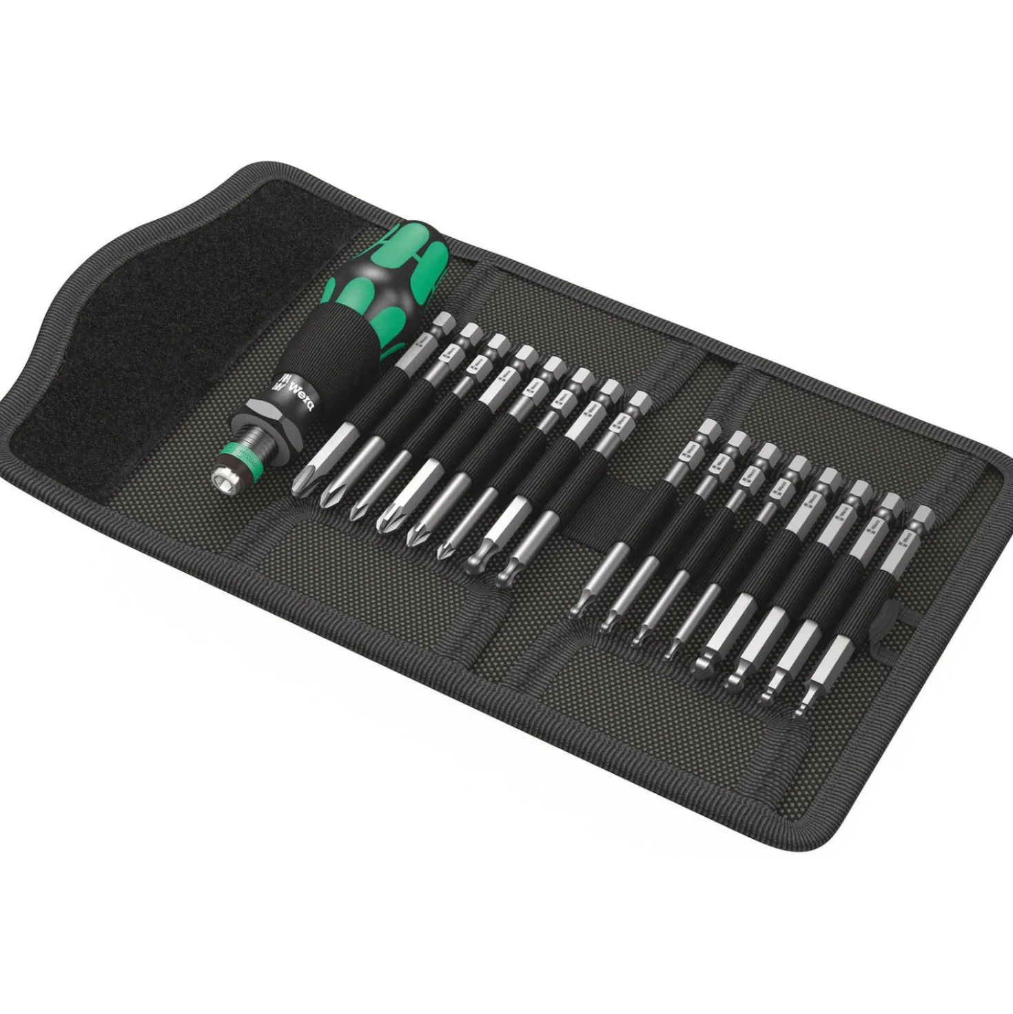 Wera 5059294001 17-delige Kraftform Kompakt 60 KK Schroevendraaierset in etui