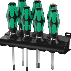 Wera 5320540001 7-delige Kraftform Plus Schroevendraaiserset Lasertip