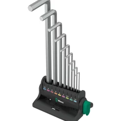 Wera 05022102001 10-delig 950/9 Hex-Plus 8 Inbussleutelset - 1,5-10mm