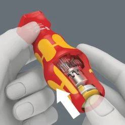 Wera 05006640001 16-delig Kraftform Kompakt Turbo i 1 tool finder Schroevendraaierset