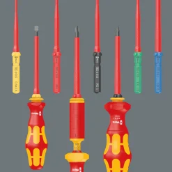 Wera 05006616001 18-delig Kraftform Kompakt VDE 18 Imperial 1 Tool Finder Wisselklingenset in etui