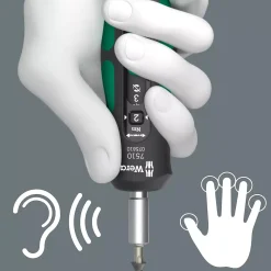 Wera 05075851001 16-delig 7515/16 Kraftform Safe-Torque Speed Universal 1 Schroevendraaierset in etui