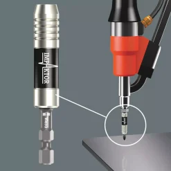 Wera 05057675001 Impaktor Bithouder met springveer en magneet - 1/4" x 75mm
