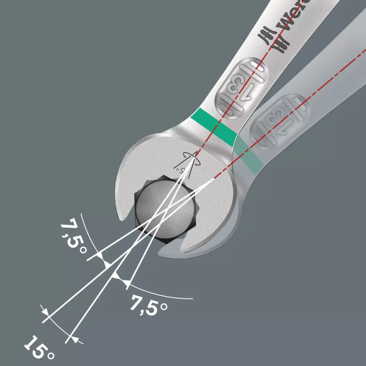 Wera 6003 Joker 4 - 4-delige ringsteeksleutelset - 8-13mm