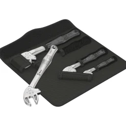 Wera 05020110001 6004 Joker 4-delige Zelfinstellende Steeksleutelset (XS, S, M & L) in etui - 7 - 19mm