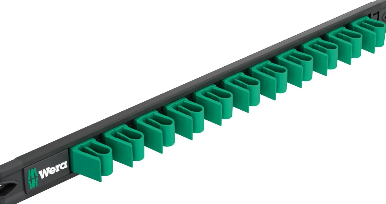 Wera 05136413001 9610 Joker Magneetstrip voor 11 steeksleutels - 30x370mm