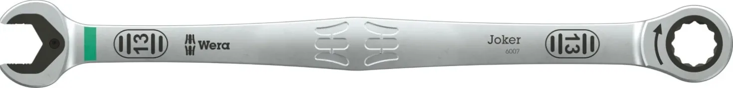Wera 05020352001 6007 Joker Steek-ringratelsleutel SB - extra lang - 13 x 245mm