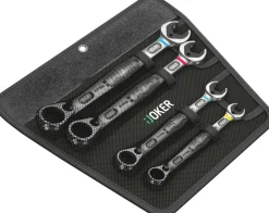 Wera 05020090001 Joker Switch 4-delige Ring-/steekratelsleutelset in etui - 10-19mm