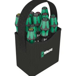Wera 05004313001 Kraftform 2go 300 11-delige Schroevendraaierset in draagtas