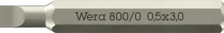 Wera 05058105001 800/0 Micro Bit - 0,50 x 3,0 x 30mm