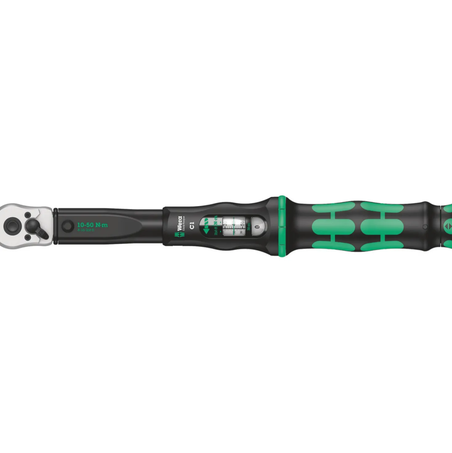 Wera 05075620001 Momentsleutel met omschakelbare ratel - 10-50Nm - 1/2"