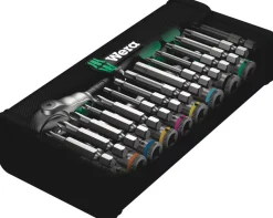 Wera 8100SA6 8100 SA 6 Zyklop 28-delige Dopsleutelset - 1/4''