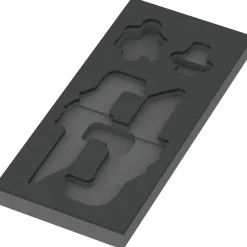 Wera 05137340001 9840 Schuimstof inlegstuk Haakse sleutelset 1 - leeg