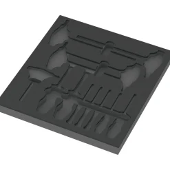 Wera 05137313001 9813 Schuimstof inlegstuk Hex schroevendraaierset 1