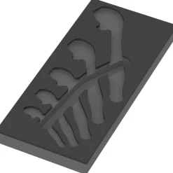 Wera 05137332001 9832 Schuimstof inlegstuk 6004 Joker set 1