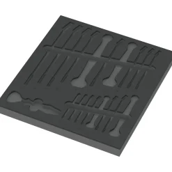 Wera 05137331001 9831 Schuimstof inlegstuk 6003 Joker set 1 - leeg