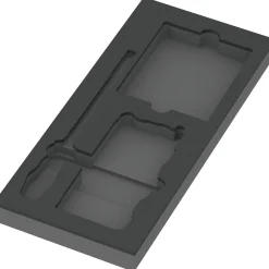 Wera 05137350001 9850 Schuimstof inlegstuk Kraftform Kompakt en Tool-Check PLUS set 1 - leeg