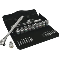 Wera 5004078001 8100 SC 8 Zyklop Metal doppenset met omschakelpal - 1/2"