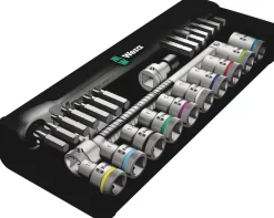 Wera 5004078001 8100 SC 8 Zyklop Metal doppenset met omschakelpal - 1/2