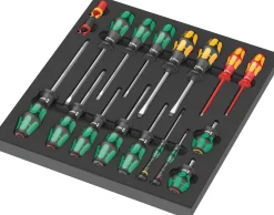 Wera 05150131001 9701 Tool Rebel Gereedschapswagen Stainless XXL 1 gevuld - 188-delig - 7 laden